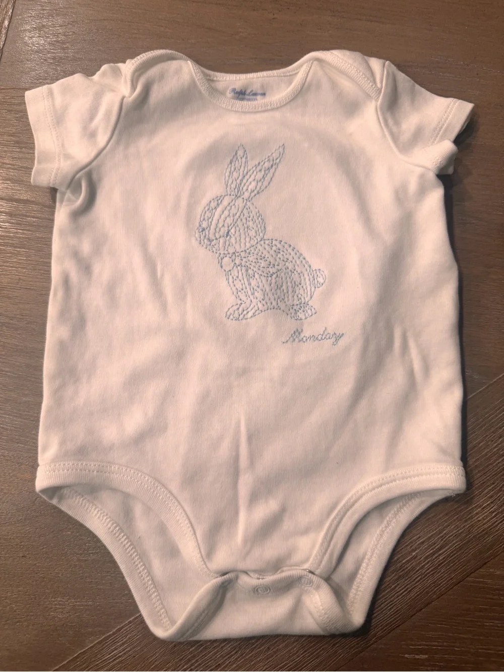 Ralph Lauren White Infant Onesies set of 7